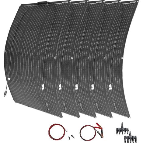 Panneau Solaire, Flexible et Étanche, Haute Efficacité, kit solaire 500w (1/2)