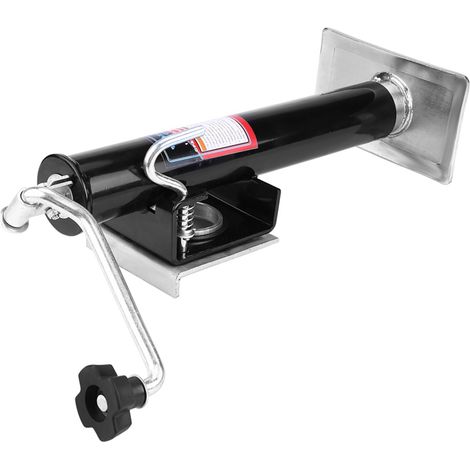 Sélecteur de Roue Jockey 907kg Pour Bateau Caravane Support Mât Métal Renforcé Poids Lourd (1/5)