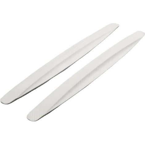 royaluxe - 4pcs Bande de Pare-Chocs de Porte de Voiture, Silicone Arrêt de Porte Mural Autocollant Protecteur de Porte de Voiture en Caoutchouc pour Meubles Table Dessus Armoire Camions SUV (Blanc)， (1/5)