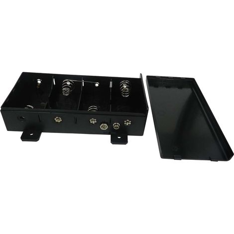 Porte-pile 4 x RS PRO D, raccordement Montage rapide ( Prix pour 1 ) (1/2)