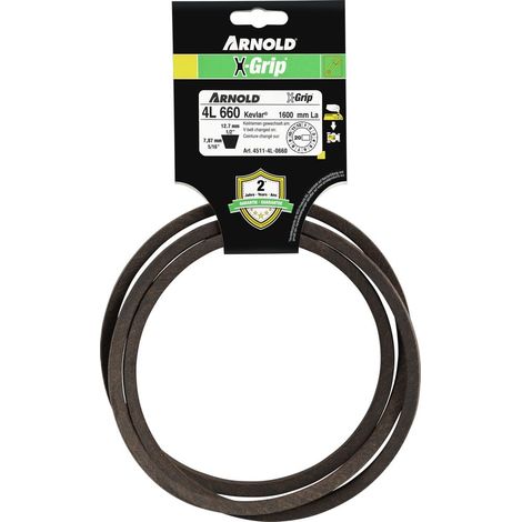 ARNOLD Courroie trapézoïdale X-Grip V de type 4L660 (1/4)