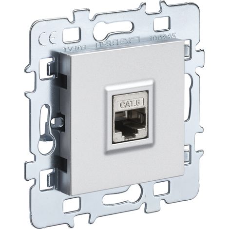 Casual Mécanisme Rj45 Cache Alu Support Métal (1/4)