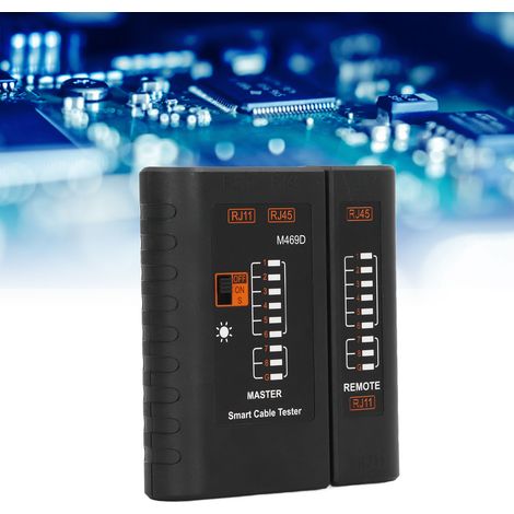 Testeur de câbles réseau multifonctionnel ANENG - Détecteur de tête RJ45 unilatéral (1/5)