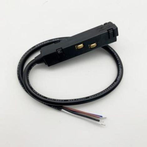 Connecteur Linéaire pour Rail Magnétique 48V 4 fils NOIR - SILAM