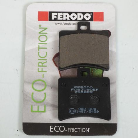Plaquette de frein Ferodo pour Scooter Peugeot 125 Citystar 2011 (1/4)