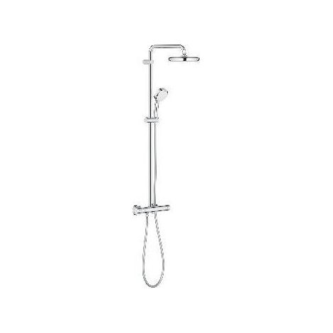 COLONNA DOCCIA CON MISC.TERMOSTATICO ESTERNO NEW TEMPESTA COSMO Misura: Cromo - Soffione D. 210 mm