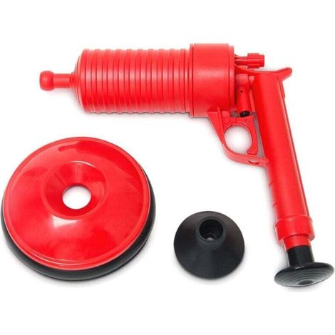 YMYNY Pistolet nettoyeur haute pression, déboucheur de canalisations de toilettes, déboucheur manuel à air comprimé -