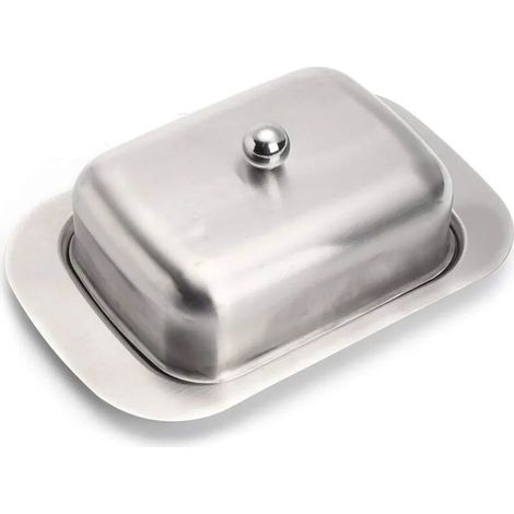 Beurrier isotherme en acier inoxydable avec couvercle (1/5)