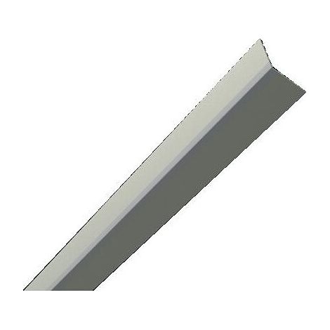 Cornières à angle variable Aqua Vario - 80 à 180° - 50 x 50 mm - longueur 3 m - adhésif - blanc neige RAL 9003 - C/S FRANCE (1/2)