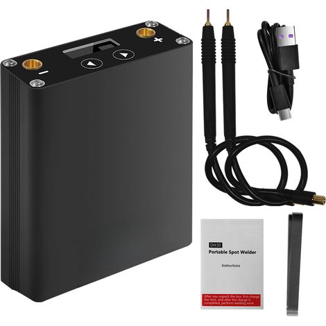 Soudeuse Par Points Portable 650A 30 Réglages Batterie Lithium 5000mAh Charge Rapide Type-C pour Soudeur Nickel 0.15mm (1/5)
