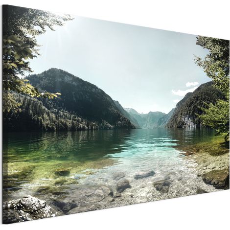 Quadro su tela italiana 90 x 60 cm - stile classico - natura Quadro su tela italiana 120 x 80 cm - stile classico - natura (1/5)