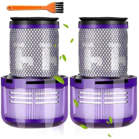 Lot de 2 filtres Dyson V12, pour aspirateur Dyson V12 Slim Absolute, pour filtre Dyson V12 W (1/4)