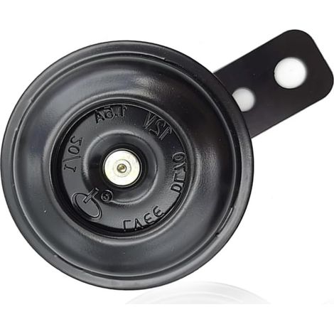 Klaxon Moto, Klaxon 12V Universel, Avertisseur Électrique 105 dB Imperméable, pour Voiture, Velo, Cyclomoteur (1/5)