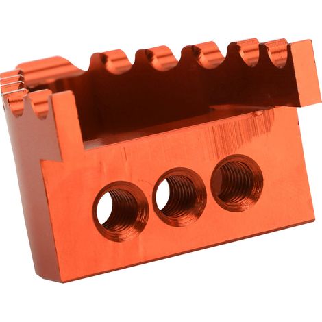 Die Offroad-Motorräder Orange Zuma, Yaxiang, Beihai Guizun und Bosuer verwenden CNC-genietete Bremsen zur Vergrößerung der Bremsfläche. (1/4)