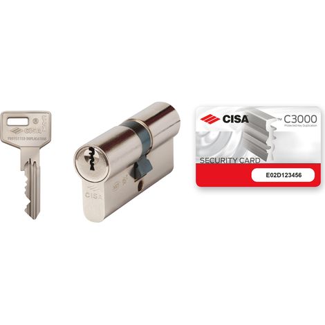 CILINDRO PE C3000 40/50 C/3 CHIAVI