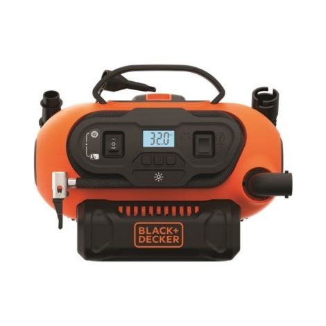 BLACK+DECKER BDCINF18N-QS Inflador-Compresor 18V con o sin cable 11 BARS/ 160 PSI Suministrado sin batería (1/10)