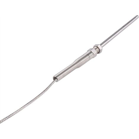 Sonde de Température Pt100 RTD Acier Câble 2M 98mm 3 Fils -50 à 400 °C (1/4)