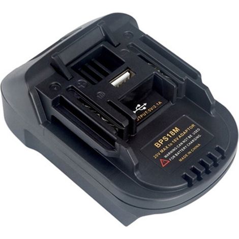 Grid Cool – Adaptateur de batterie 20V BPS18M – Compatible avec Makita BL1830/BL1840/BL1850 – Utilisation pratique pour outils électriques (1/4)