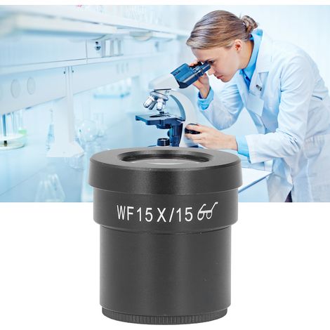 WF15X/15 Weitwinkelokular für Laborstereomikroskope, großer Augenabstand, Weitwinkelschnittstelle, 30 mm (1/5)