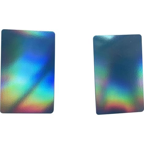 Lot de 10 Cartes Blanches 1K PVC 13,56 MHz ISO 14443A Format Crédit