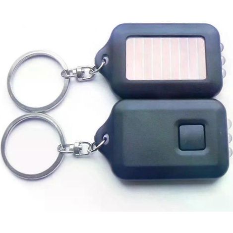 Tragbare Solarlampe, Überlebenswerkzeug, Outdoor-Werkzeug, LED-Taschenlampe, LED-Taschenlampen-Schlüsselanhänger (1/5)