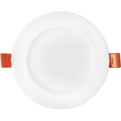 Led Spot - Einbaustrahler 9W 4000K neutralweiß ohne Led-Punkte - Led Deckenspot ø 120mm, weiß 230V