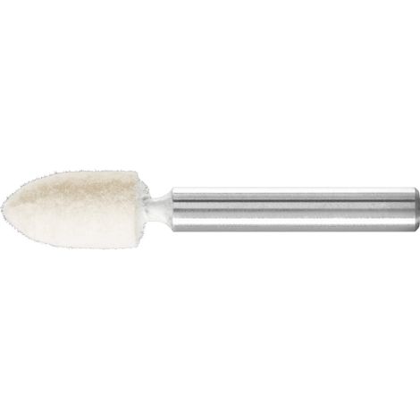 PFERD TOOLS harte Filzpolierstifte Spitzkegelform Ø 10x18 mm Schaft-Ø 6 mm 10 Stk