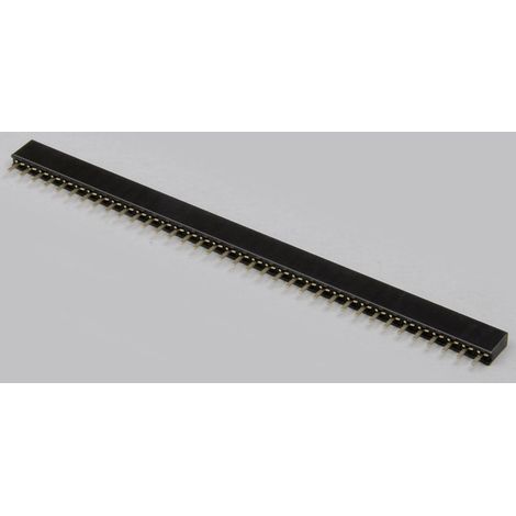 TRU COMPONENTS Buchsenleiste (Standard) Anzahl Reihen: 1 Polzahl je Reihe: 4 TC-2506418 1 St.