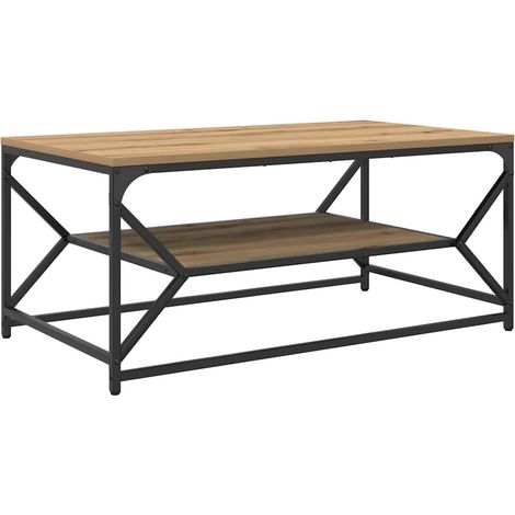Maison Exclusive - Couchtisch Artisan-Eiche 90 x 50 x 40 cm (1/5)