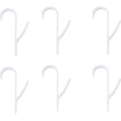 6 Stück Badezimmer-Heizkörper-Handtuchhalter, zylindrischer Kleiderhaken für Heizplatten (1/4)