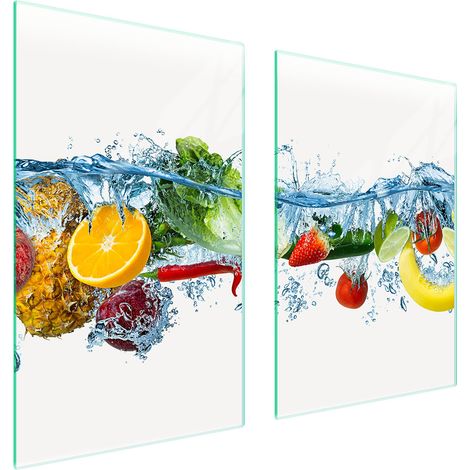 PIASTRA PROTETTIVA IN VETRO PER CUCINA 65x52 FRUTTA (1/5)