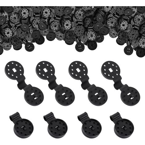 60 Pièces Clips pour Toile D'ombrage,Clips en Plastique pour Voile d'ombrage,Clip Filet de Jardin,Clip de Fixation pour Filet D'ombrage,pour Piscine,Plantes de Jardin, Ombre à Gazon (1/5)