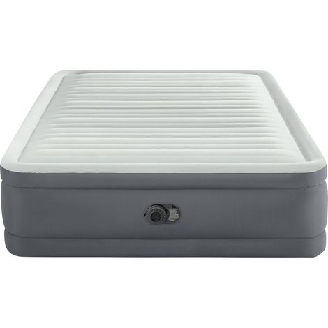 Intex Luftbett mit Pumpe PremAire Gästebett 203x152x46cm selbstaufblasend 64906