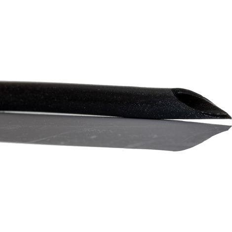 Gaine de protection 1.5mm RS PRO, Noir en Caoutchouc silicone, 15m ( Prix pour Bobine de 15 Mètres )