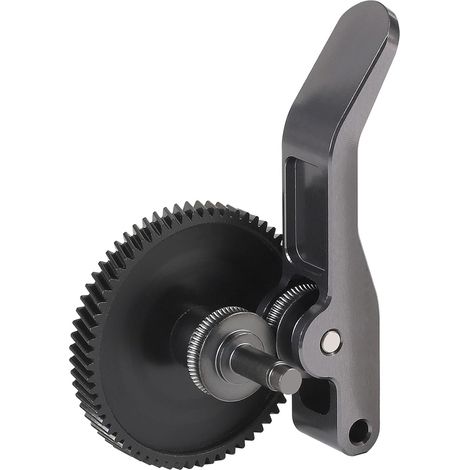 Extruderzahnrad für Bambulab A1/A1 Mini 3D-Drucker, gehärteter Stahl, integrierte Welle, langlebig und robust, schwarz