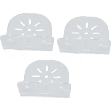 Étagère murale flottante en acrylique transparent, support pour caméra surveillance, enceinte, moniteur bébé, lot de 3 (1/5)