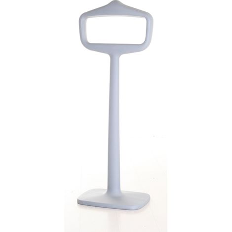 Appendiabiti Porta Abiti da Esterno 48x117 cm in Resina Arkema Bobo Bianco
