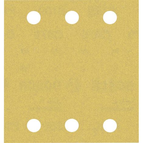 Bosch Accessories 2608901658 Papier abrasif pour ponceuse vibrante Grain 180 (L x l) 107 mm x 115 mm 50 pc(s)