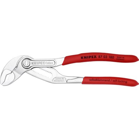 Pince (slip-joint Pliers, 4,2 cm, 3,6 cm, acier chrome vanadium, en plastique, rouge) (1/5)