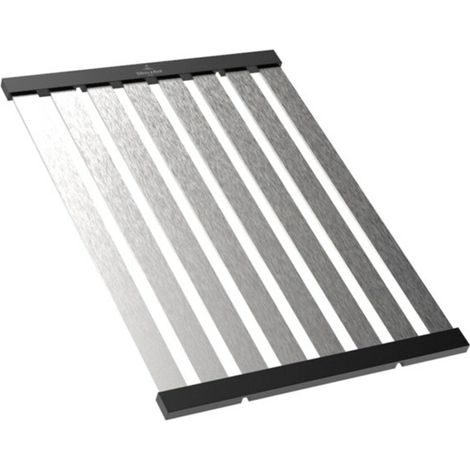VB Abtropfgitter faltbar Zubehör 480x347x13mm Eckig Aluminium Gebürstet (1/2)