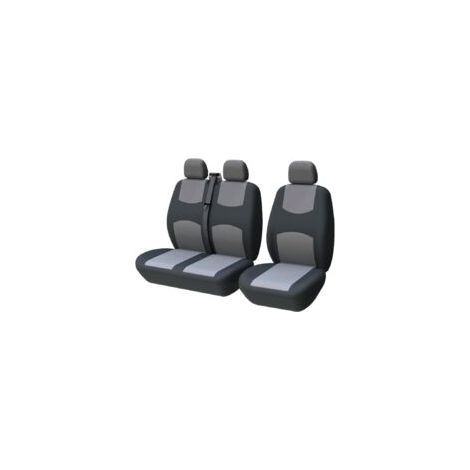 Housse de siège voiture universelle – Polyester et mousse 3mm – Protection contre éclaboussures et saleté – Pour conducteur simple et double passager