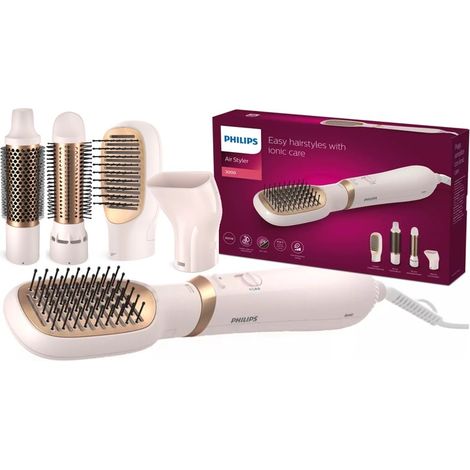 PHILIPS ION Lockenstab, Haartrockner, Thermobürste, 800 W