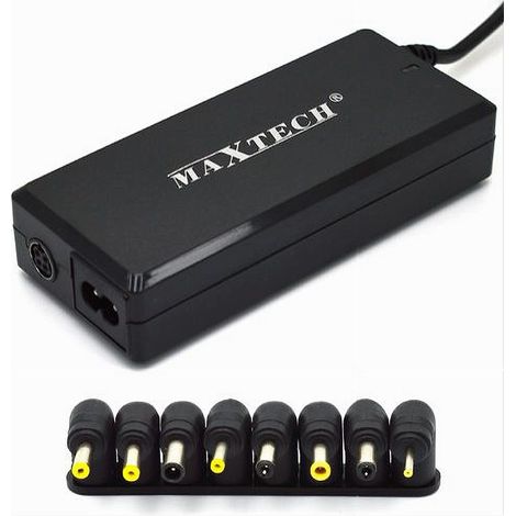 Chargeur De Batterie Alimentation Universelle Ordinateur Portable 150w Voiture/maison Maxtech Pc-ca011 (1/2)
