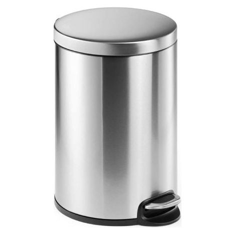 340223 papelera 20 L Alrededor Acero inoxidable