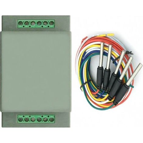 Système de détection de niveau d'eau domestique Tuya Wifi avec capteurs et alarme de niveau d'eau. (1/4)