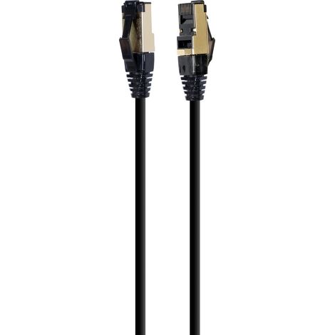 Cavo di Rete Rigido FTP Categoria 6 GEMBIRD PP8-LSZHCU-BK-0.5M Nero 50 cm (1/2)