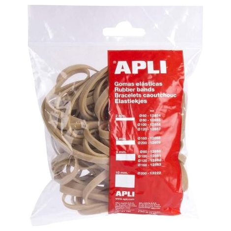 apli 8410782128557 Bande Elastiche Rosse 80mm x 2mm