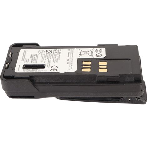 Batterie de remplacement pour talkie-walkie PMNN4543A 2450 mAh 7,4 V avec clip ceinture pour Motorola R7 XPR3300 XPR3500 XPR7350