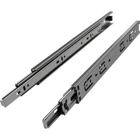 Vollauszug belastbar bis 25 kg Länge 350 mm Teleskopauszug Schubladenauszug KV1 von SO-TECH