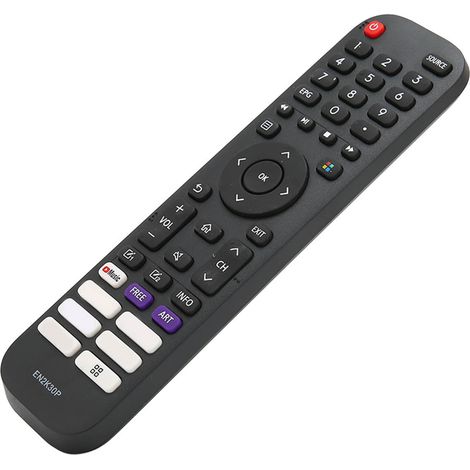 Ersatzfernbedienung EN2K30P, robust und tragbar, kompatibel mit Hisense 43H77G, 43V6G und 43A60G Fernsehern. (1/5)